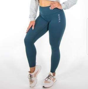 Two pairs of KORA fitness leggings